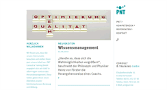 Desktop Screenshot of pnt.de