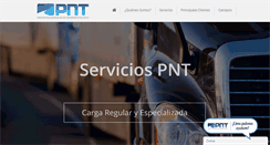 Desktop Screenshot of pnt.com.mx