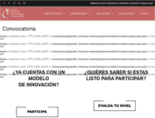 Tablet Screenshot of pnt.org.mx